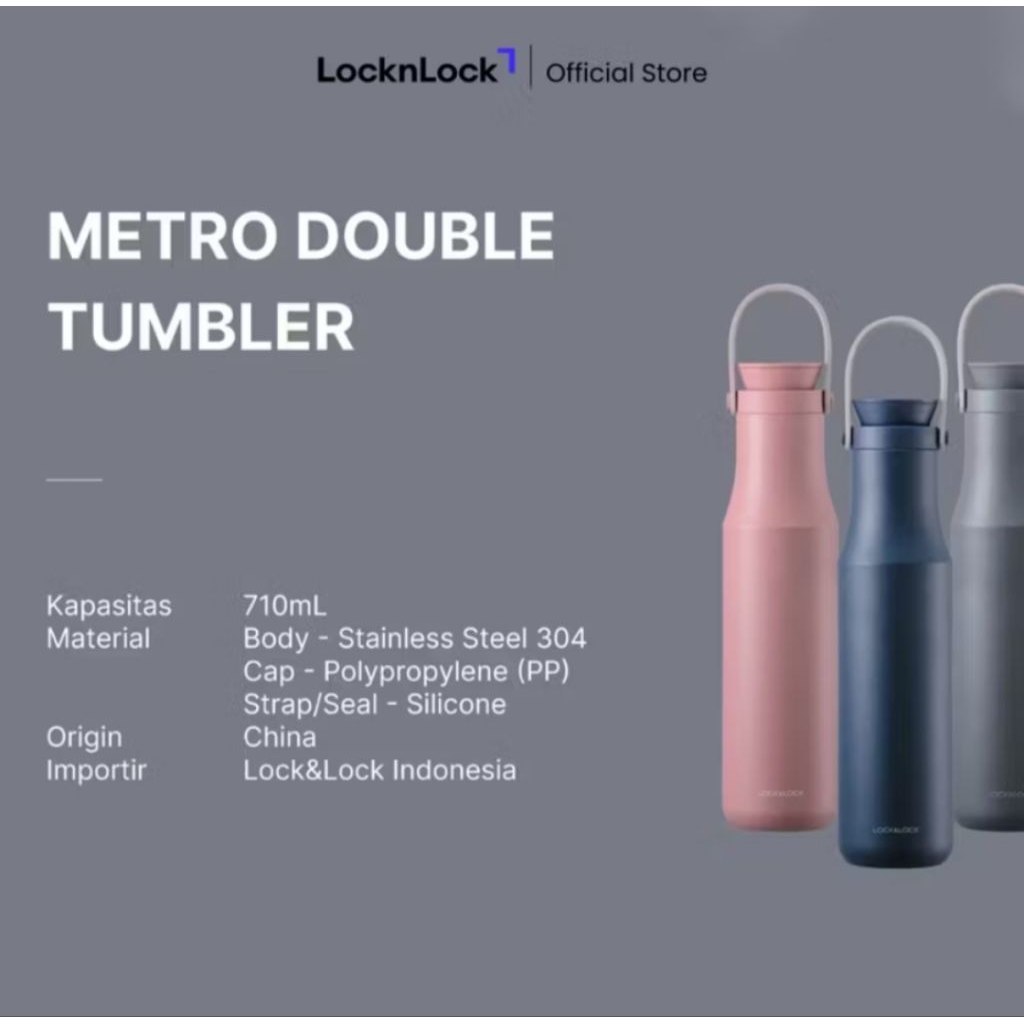 LocknLock Metro Double Tumbler- LHC4203