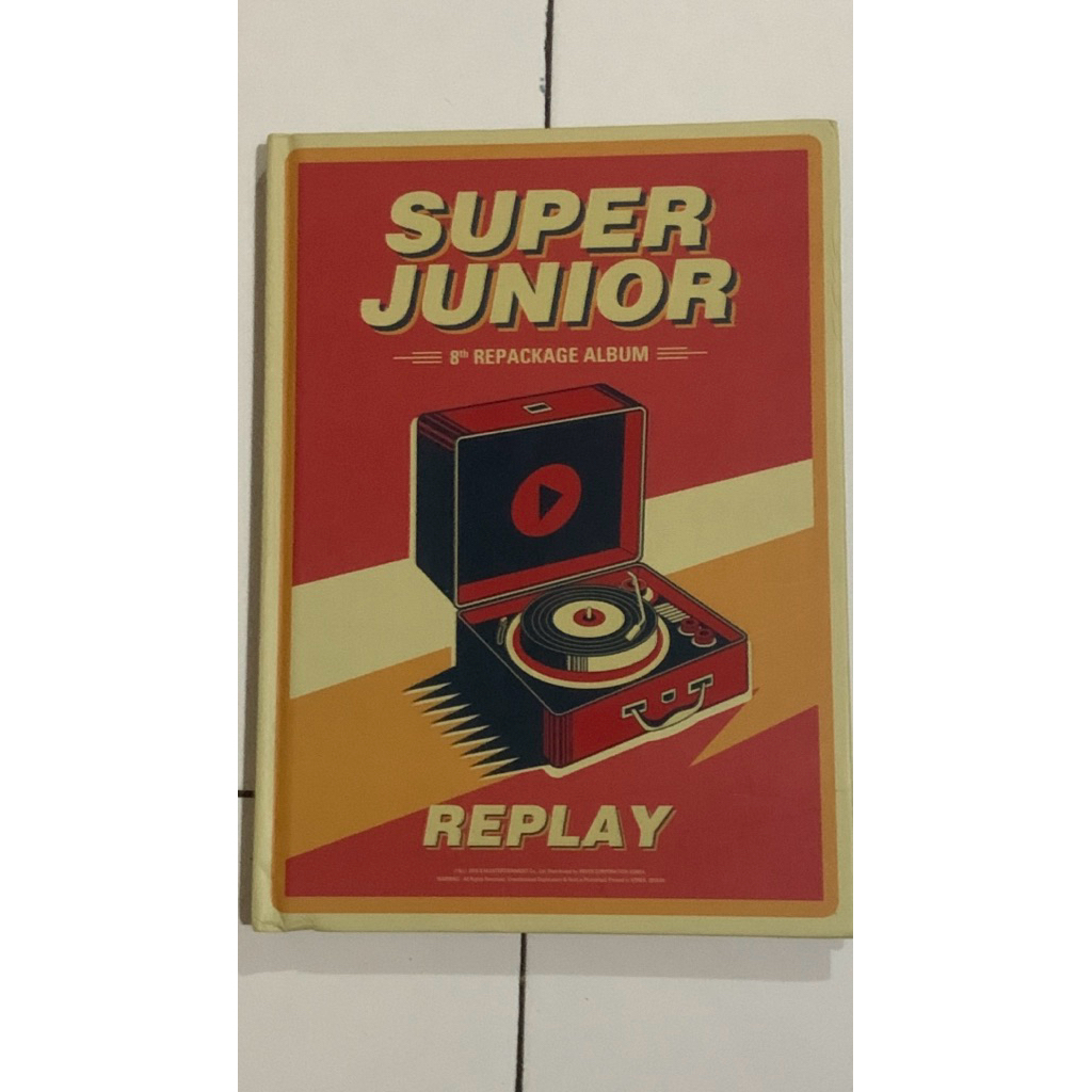 อัลบั้มซุปเปอร์จูเนียร์ Replay Yesung versu