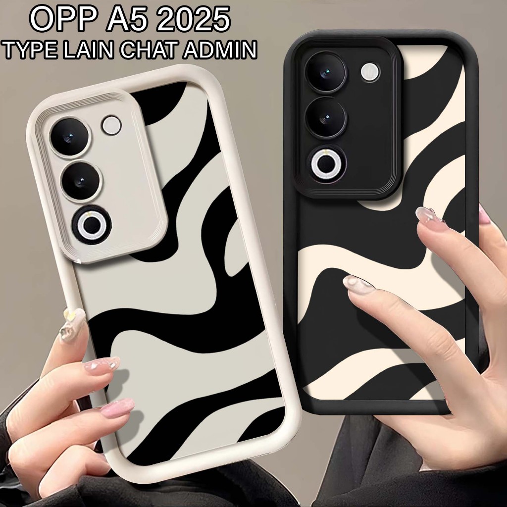 Softcase Rubber Oppo A5 2025 - เคส Hp Oppo A5 2025 - Softcase Pro Camera Oppo A5 2025 - เคสนูน Oppo 