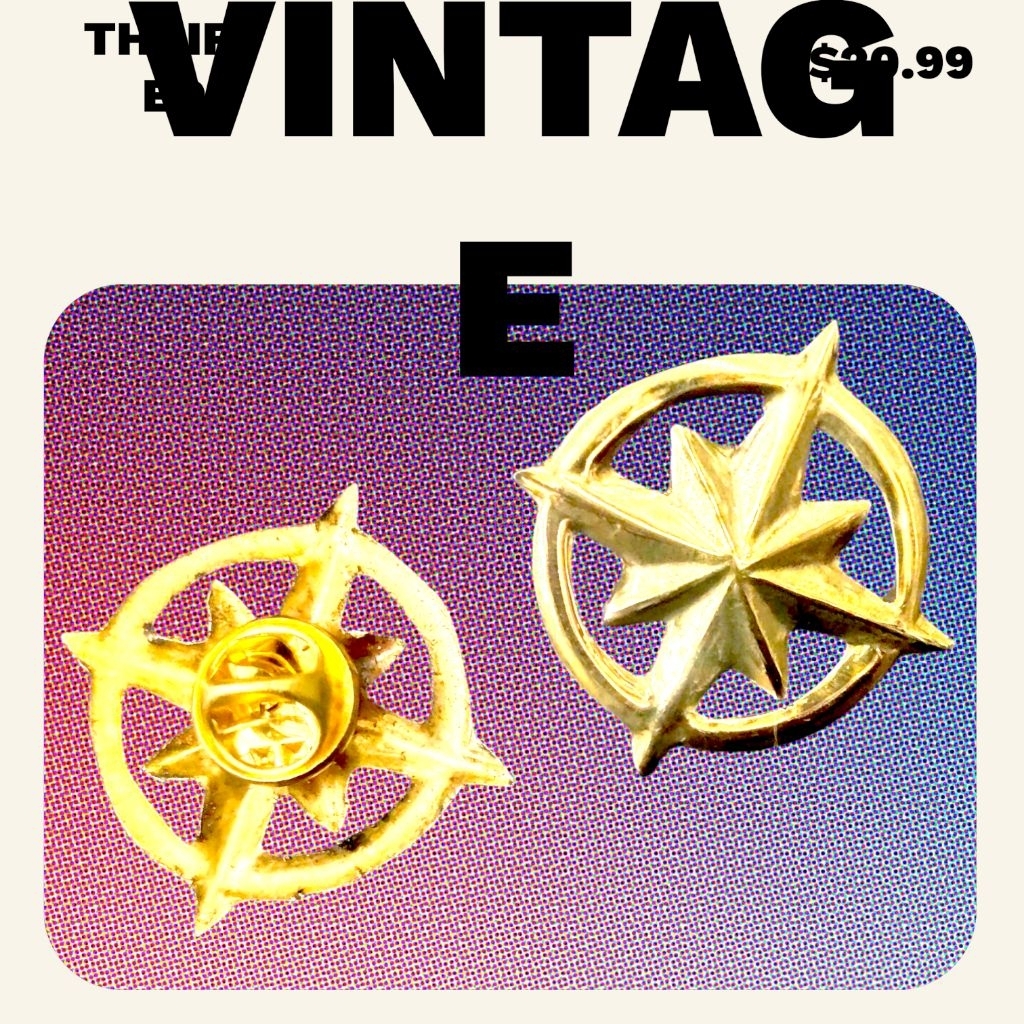 MATA SAILING EYE PIN.. SAILING EYE COLLAR PIN