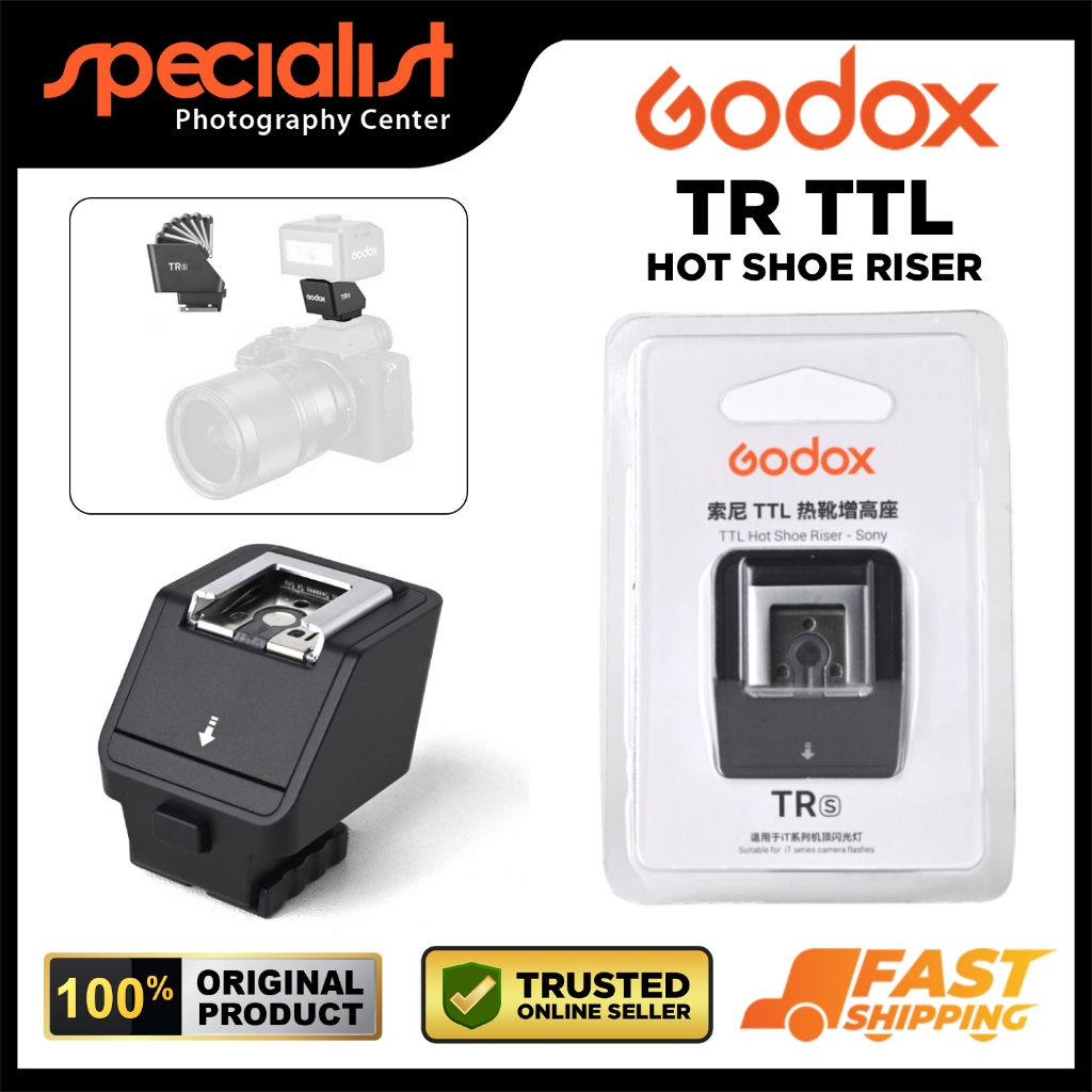 Godox TR TTL ไรเซอร์รองเท้าร้อน