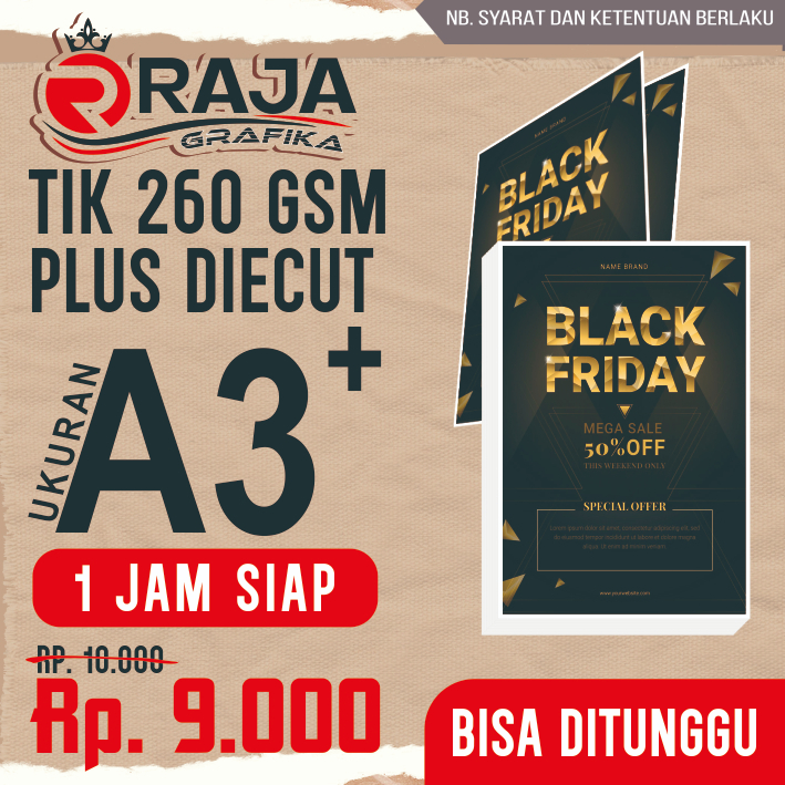 TIK 260/230 สองด้านข้าง PLUS DICUT