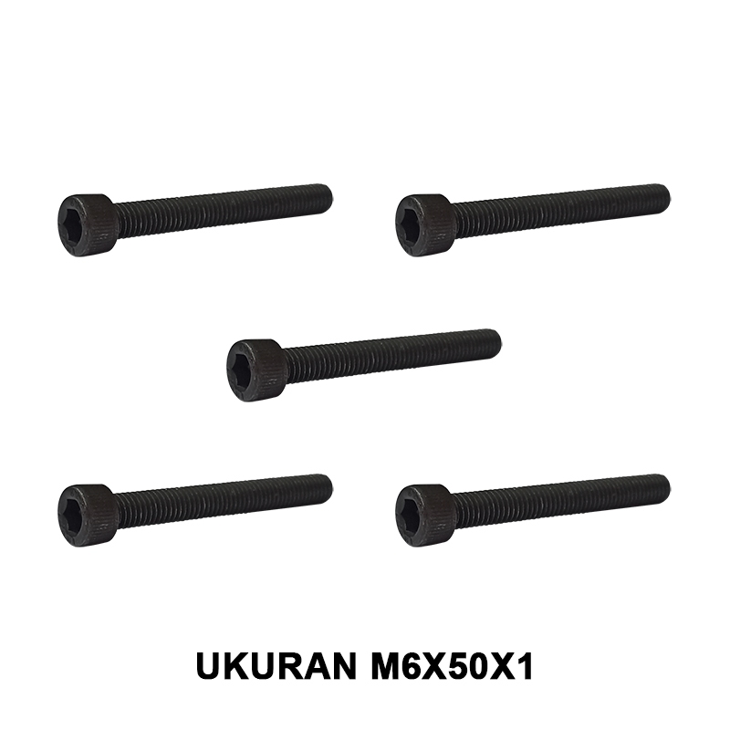 EELIC SEP-6X50X1L 5 ชิ้น L-BOLT HEXANGEL HEAD HOLE รุ่นขนาด 6 X 50 เสียงขนาด 1