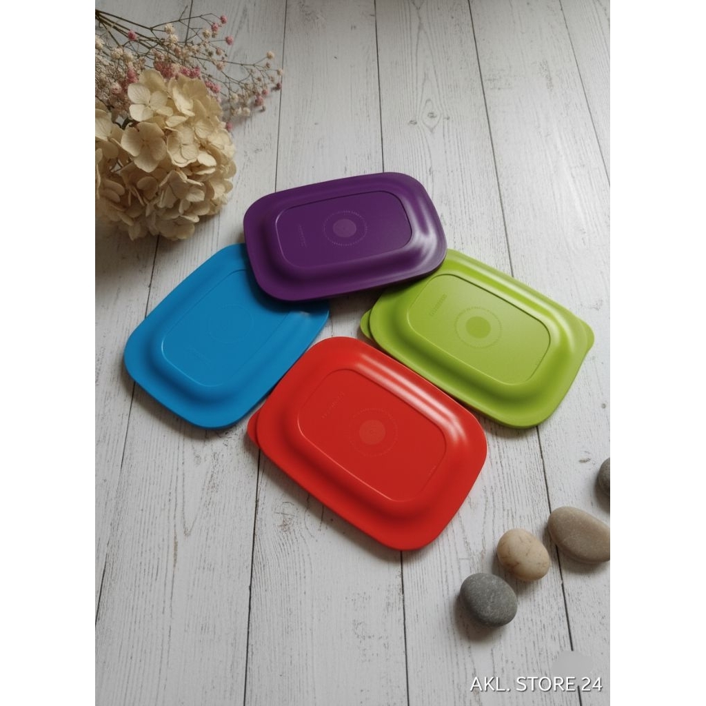 New Tupperware 600 ml Lolita Square Lid