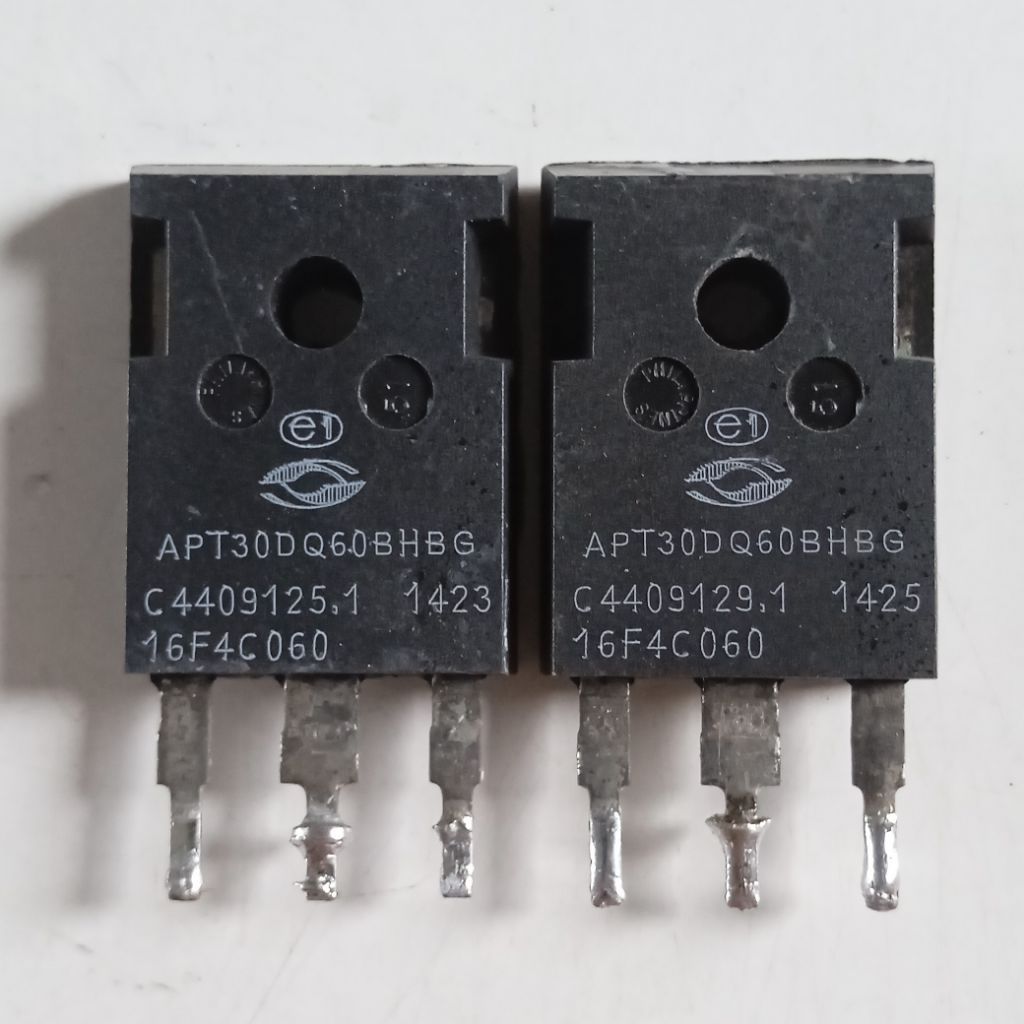 APT30DQ60BHBG (30A 600V) การกําจัดต้นฉบับผ่านราคาทดสอบปกติ 1 ชิ้น