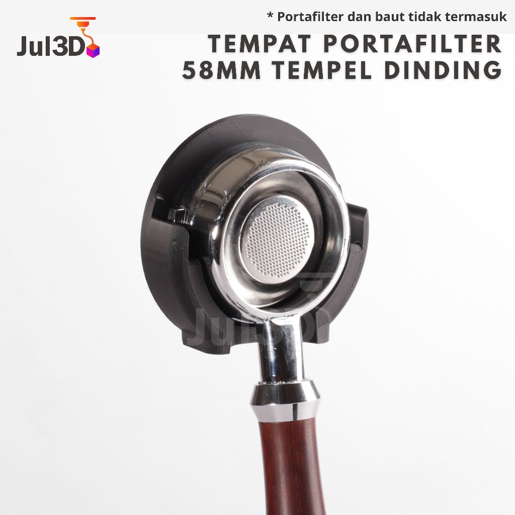 MESIN Wall Holder Portafilter 58mm Coffee Coffee Coffee Tool Wall Mount Expresso Machine