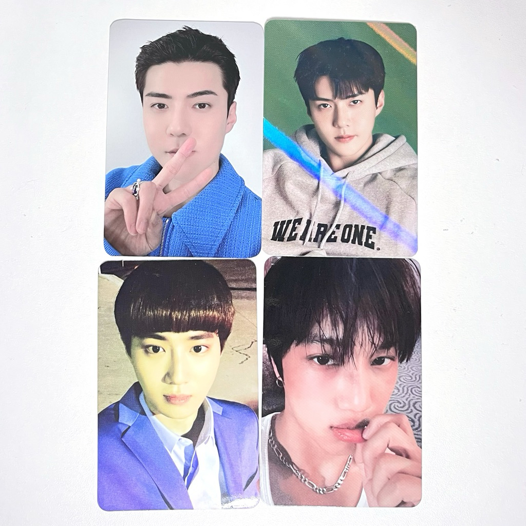 EXO PHOTOCARD (SEHUN, SUHO, KAI)