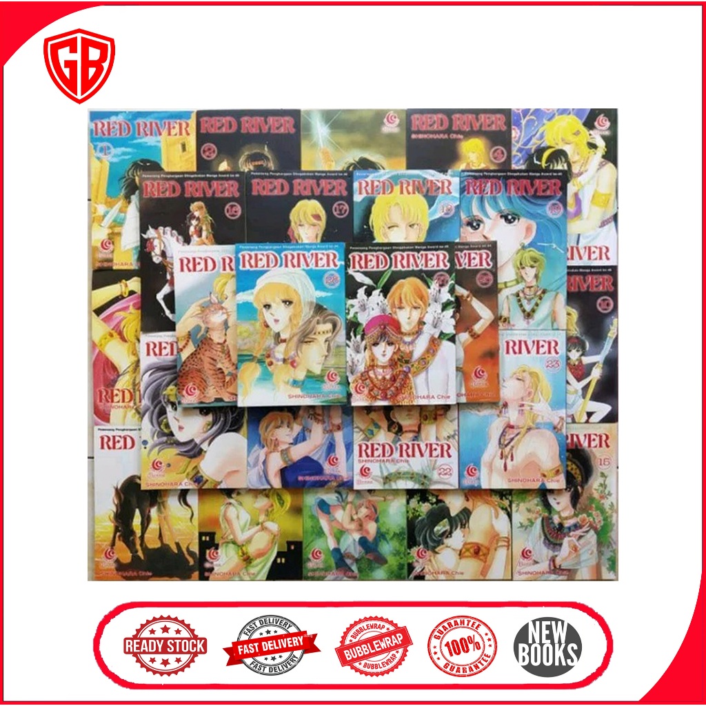 Red River manga, 28 Book Series (English)