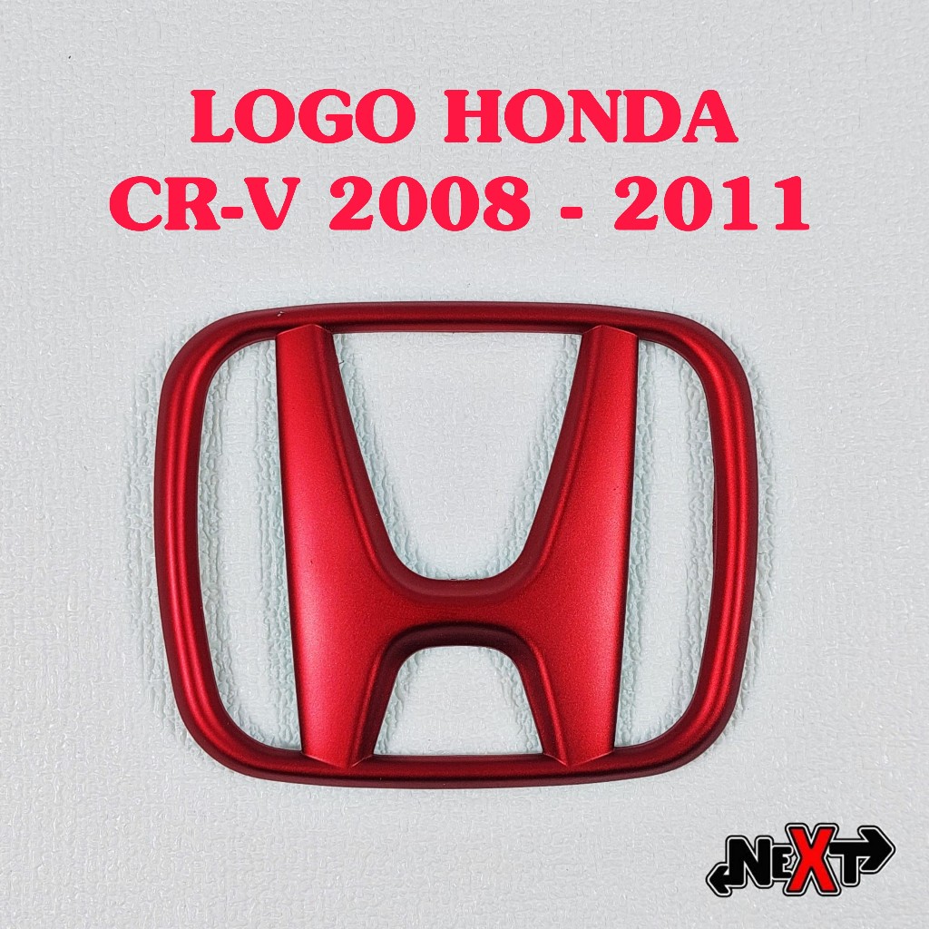 CRV Emblem/ Honda CRV Logo 2008 - 2011/ Honda CR-V Red Doff Logo