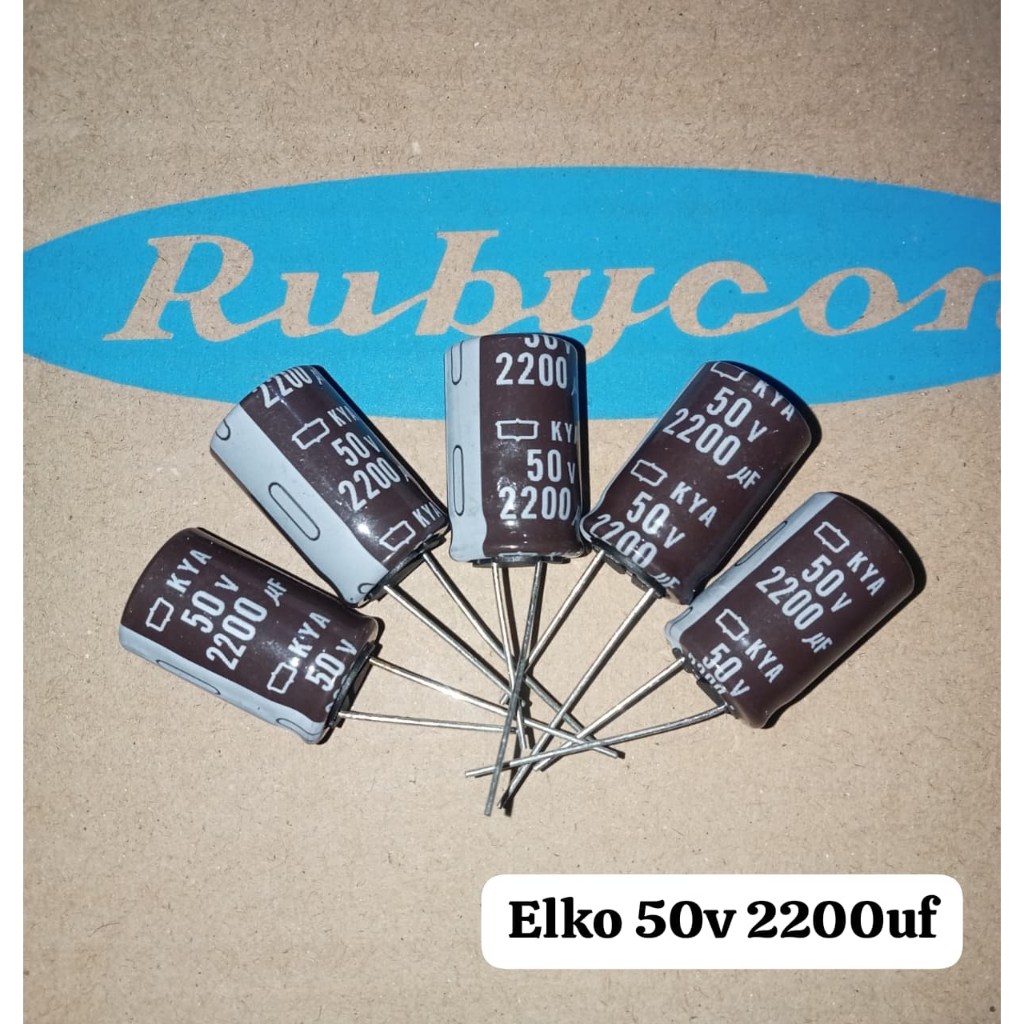 Elko 50v 2200uf ของแท้