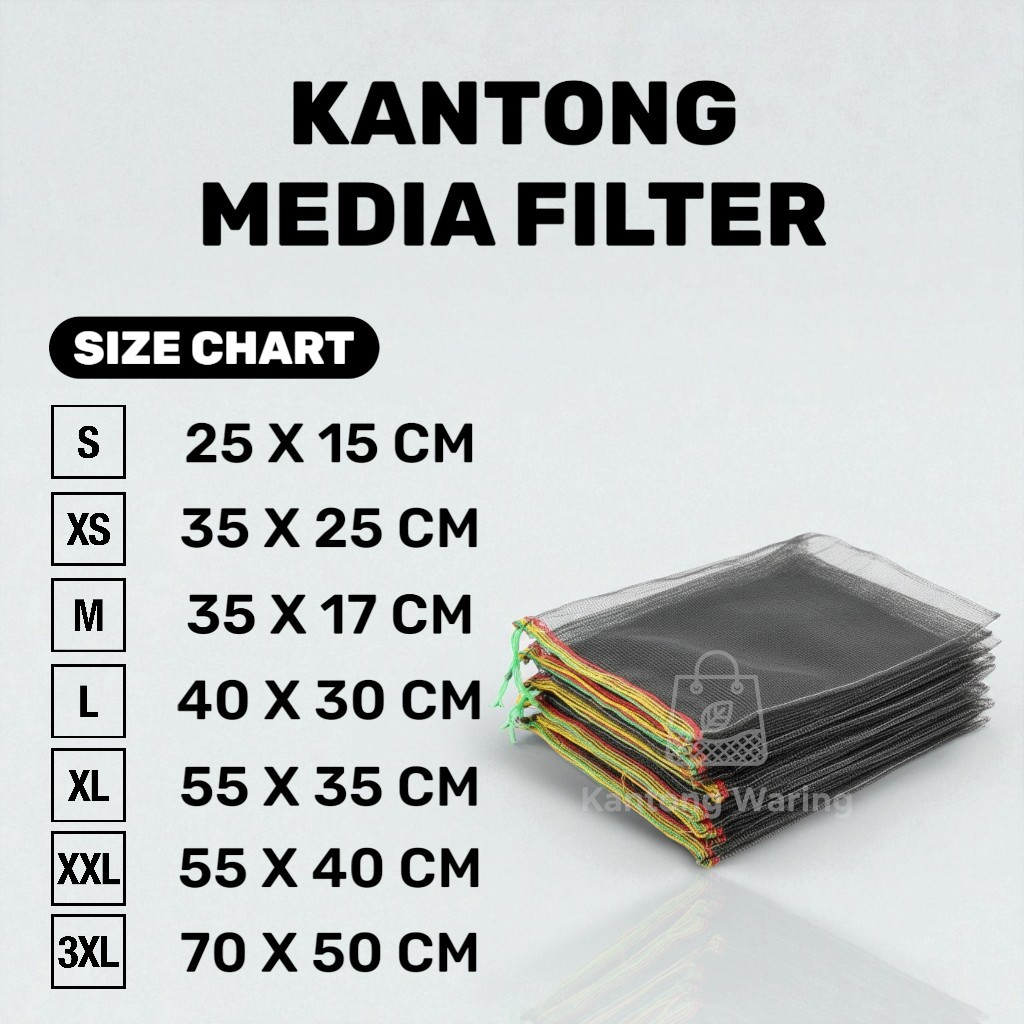 KOI FISH POND FILTER MEDIA BAG