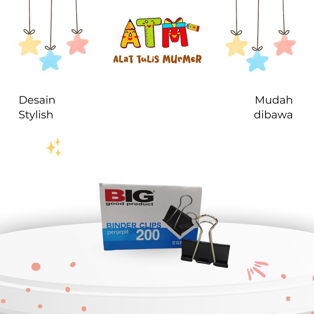 BINDERCLIP/PAPER CLIP/BIG BINDER CLIP 200