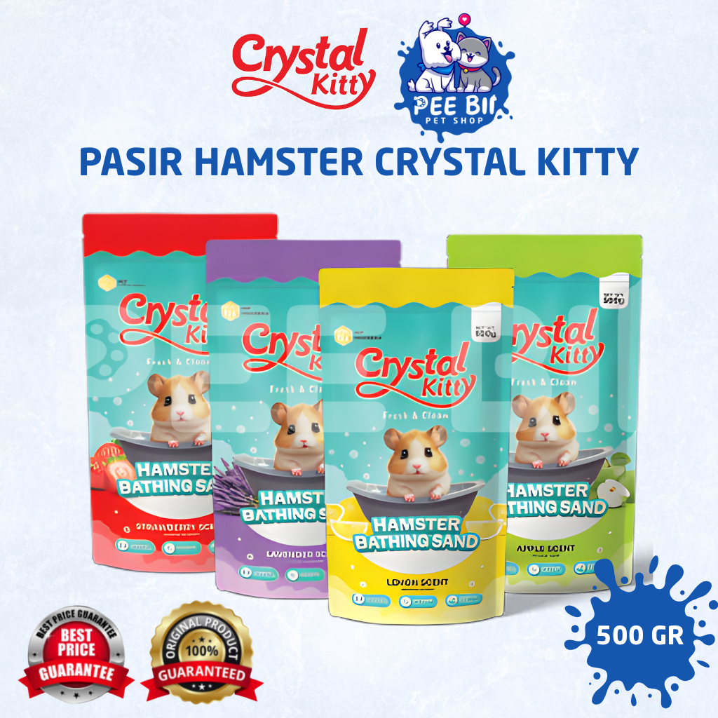 คริสตัล KITTY HAMSTER SAND 500 GR