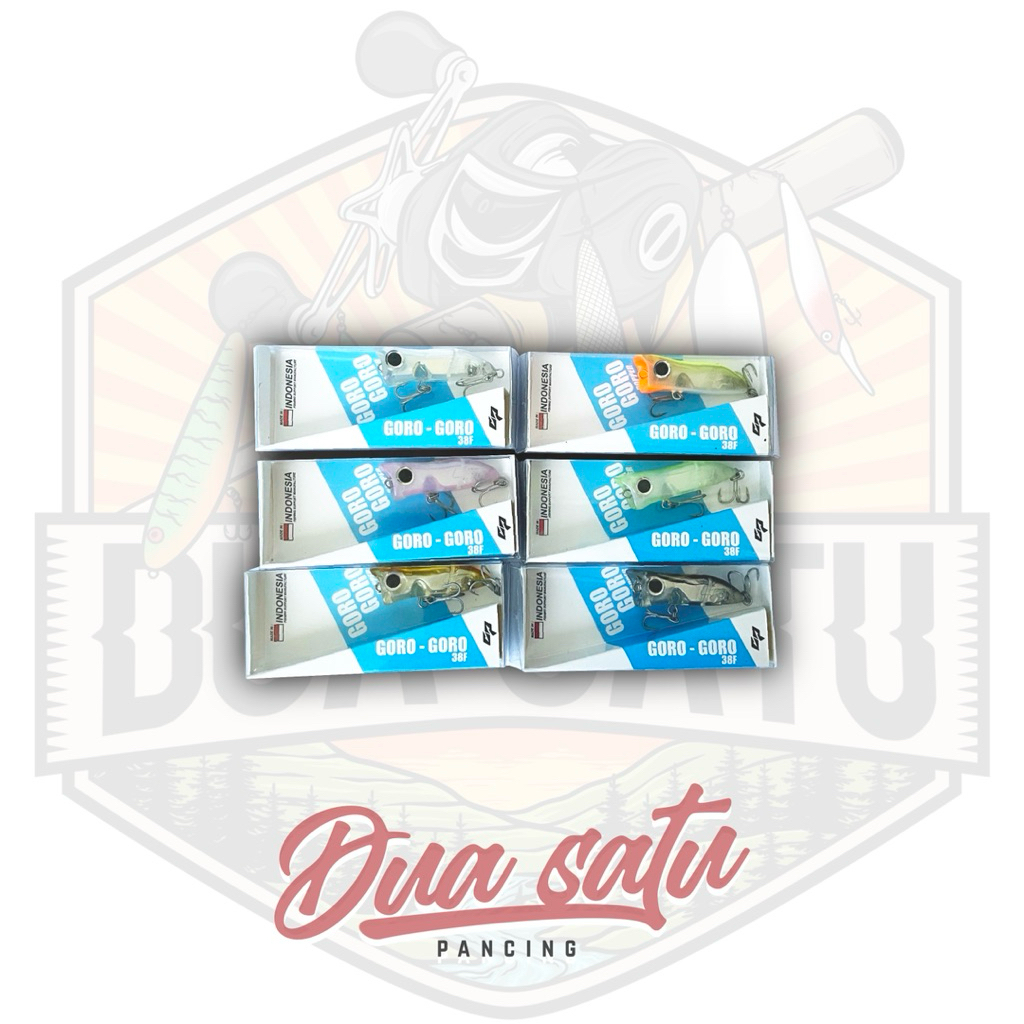 GORO GORO POPPER CASTING BAIT โดยอุปกรณ์ตกปลา