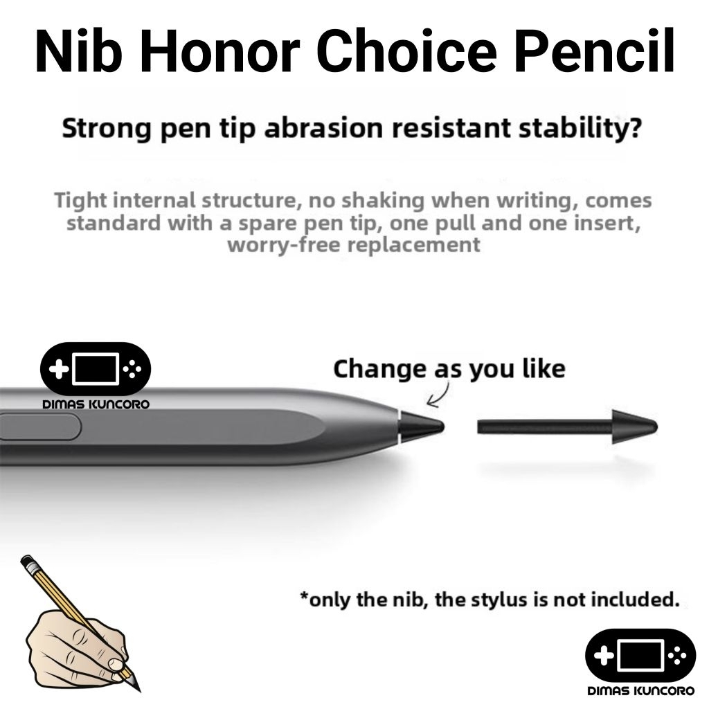 Nib Honor Choice ปลายเปลี่ยนดินสอ stylus nipple smartpen smart pencil tip tip nibs เปลี่ยน tab แท็บเล็ต Honor pad x7 x9a 9 10