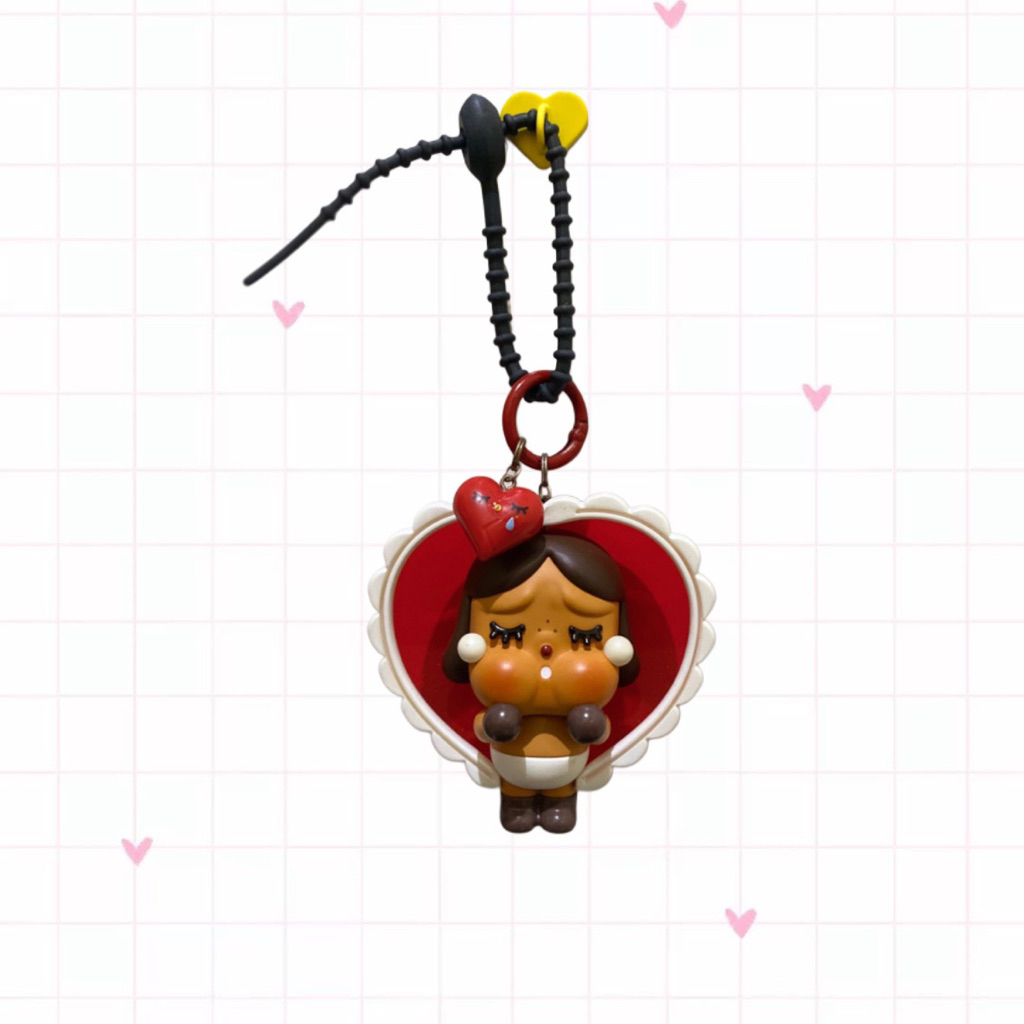 POP MART BAGCHARM SIMPLE ORIGINAL CRYBABY / CRYING AGAIN / PINO JELLY / MOLLY / HIRONO / DIMOO / ETC