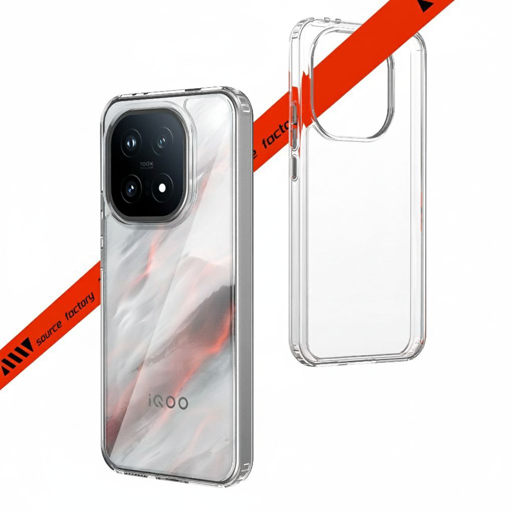 เคส Crystal Clear Hybrid สําหรับเกรด iQoo 15 OEM ODM