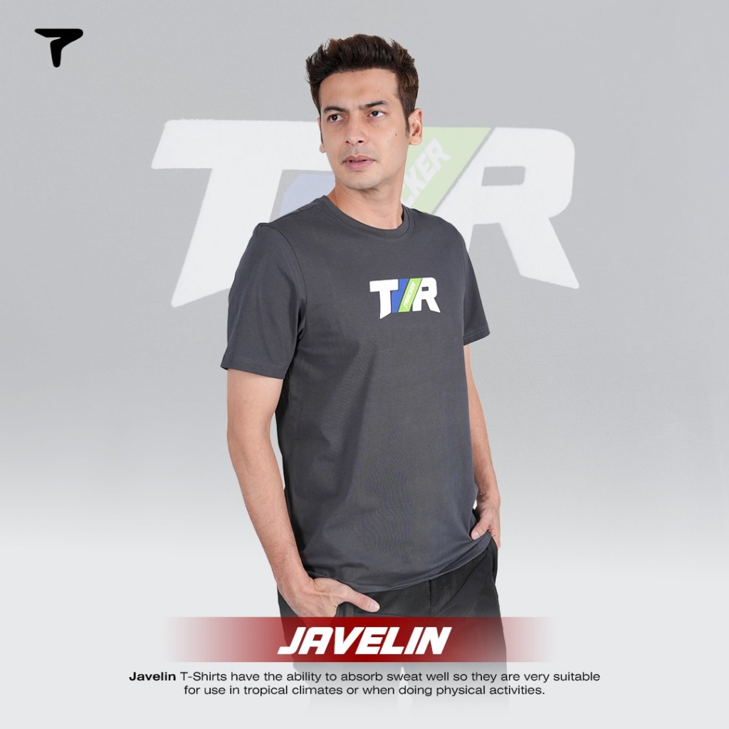 Javelin Tracker เสื้อยืดแขนสั้นผู้ชาย