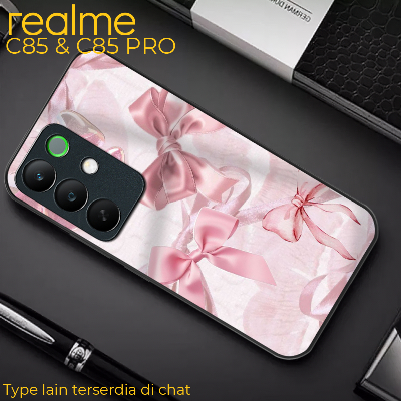 เคสโทรศัพท์ HP ล่าสุด Realme C85 / C85 PRO พร้อม Coqquette Motif and Camera Protect {SK417}