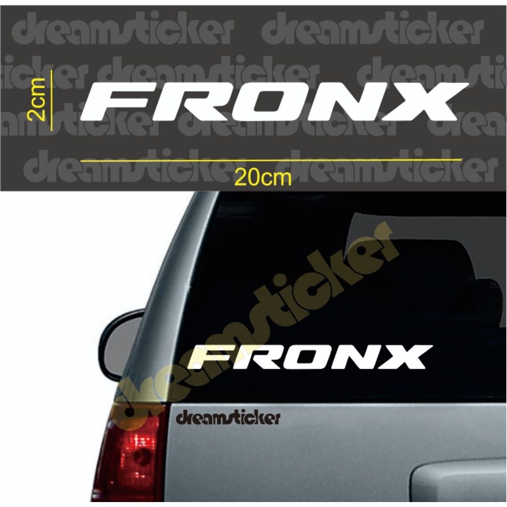 สติ๊กเกอร์ตัดรถยนต์ Suzuki Fronx