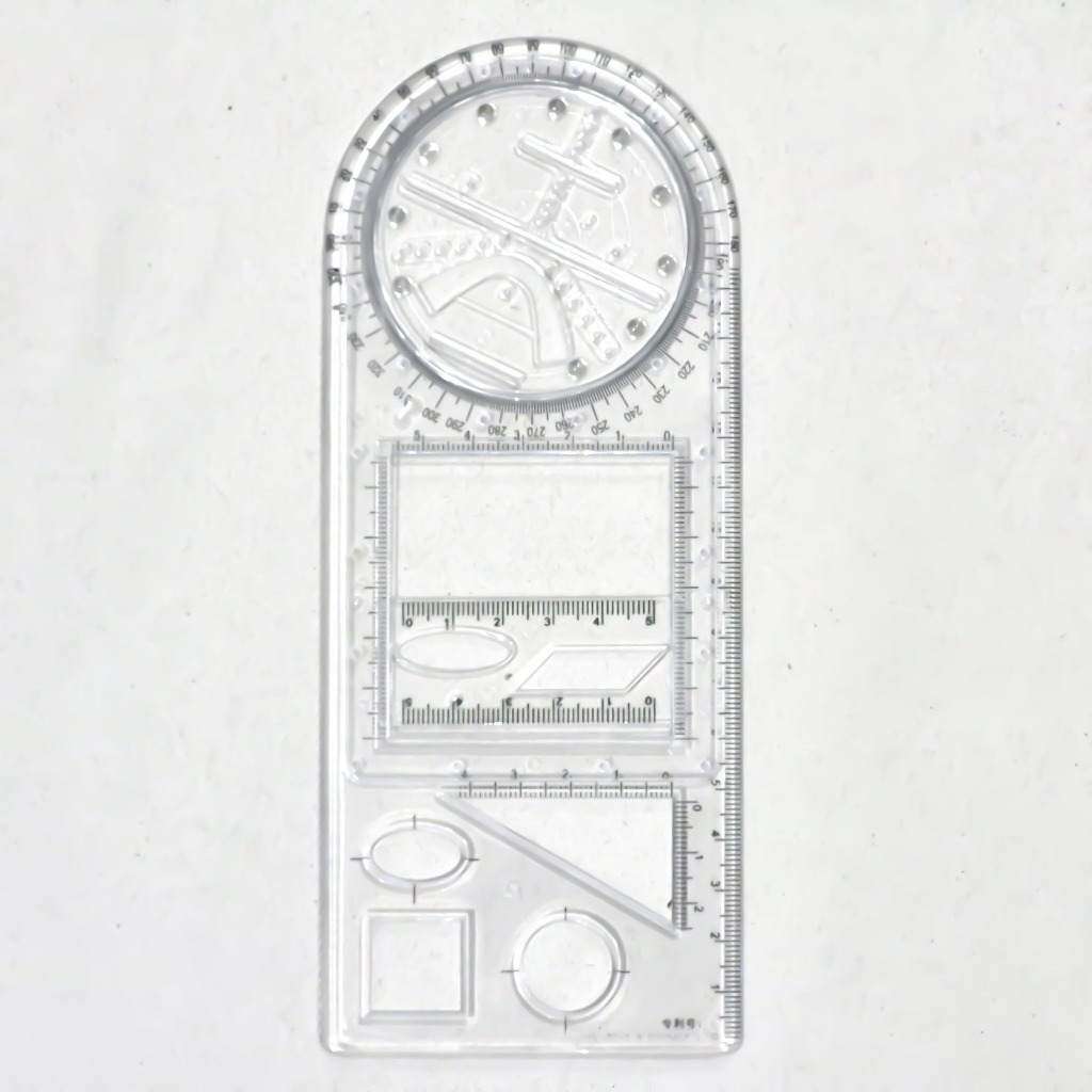 GEOMETRIC RULER HZ-7128 (VERSATILE RULER)