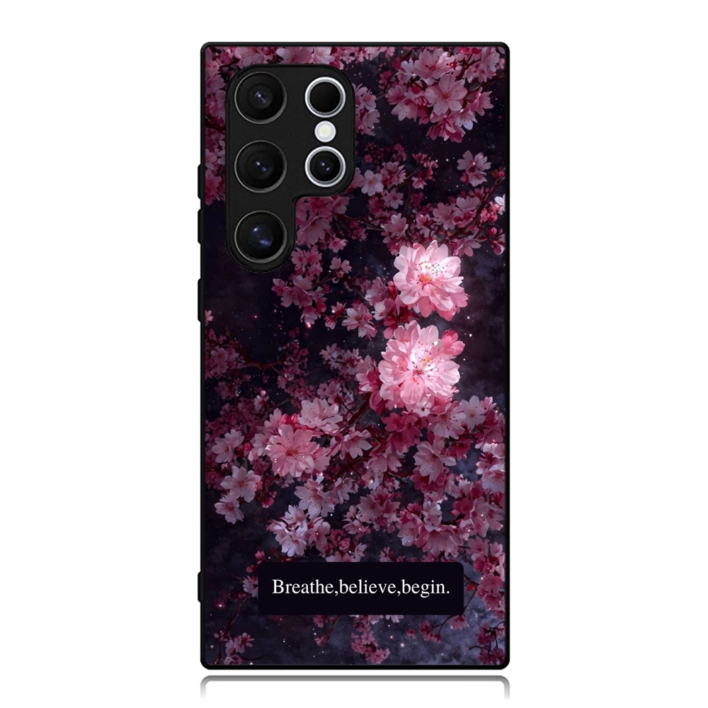 เคส Samsung S25 S24 S23 S22 S21 S20 S9 S8 Ultra Plus FE Edge Softcase Breathe Believe Begin