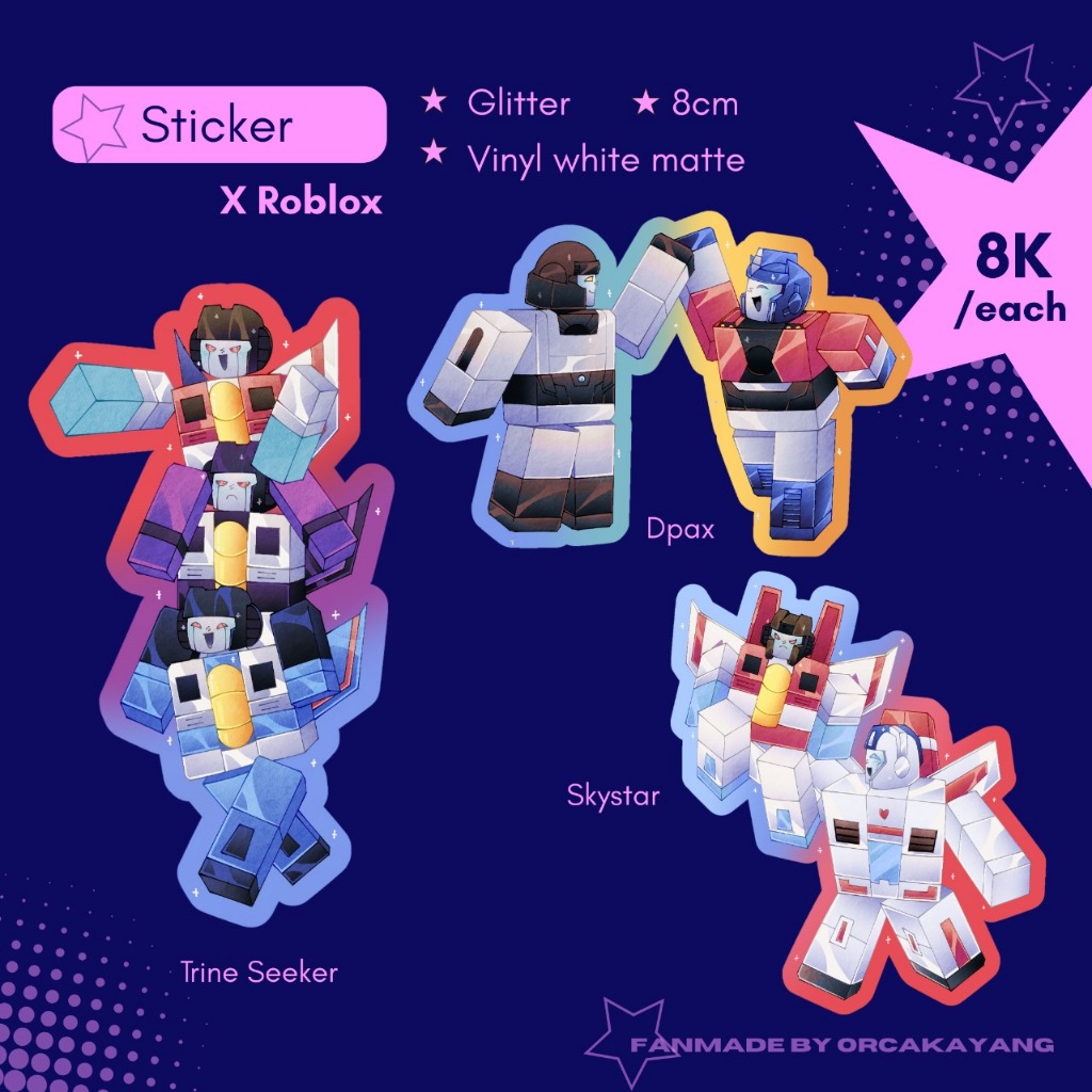 Post CF Transformers Fan Merchanted Sticker โดย Orcakayang