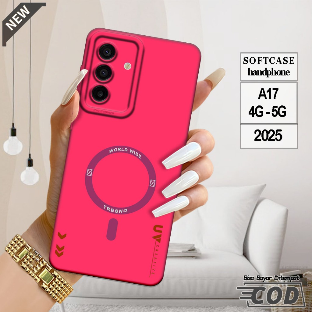 เคส Samsung Galaxy A17 5G 2025 - เคส Samsung A17 4G 2025 _ เคสซิลิโคนสีดําใสยืดหยุ่น