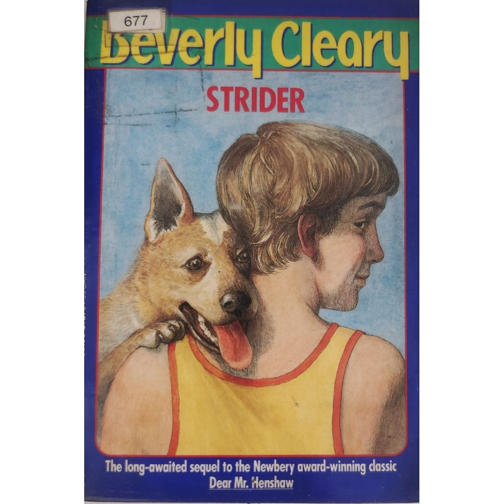 ต้นฉบับมือสอง BEVERLY CLEARY STRIDER NOVEL