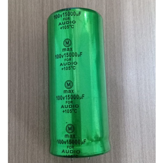 HIJAU Elco 15000UF/100V Max Green