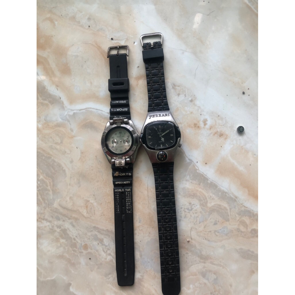[MATERIAL] นาฬิกา Ferrari & delon ตาย