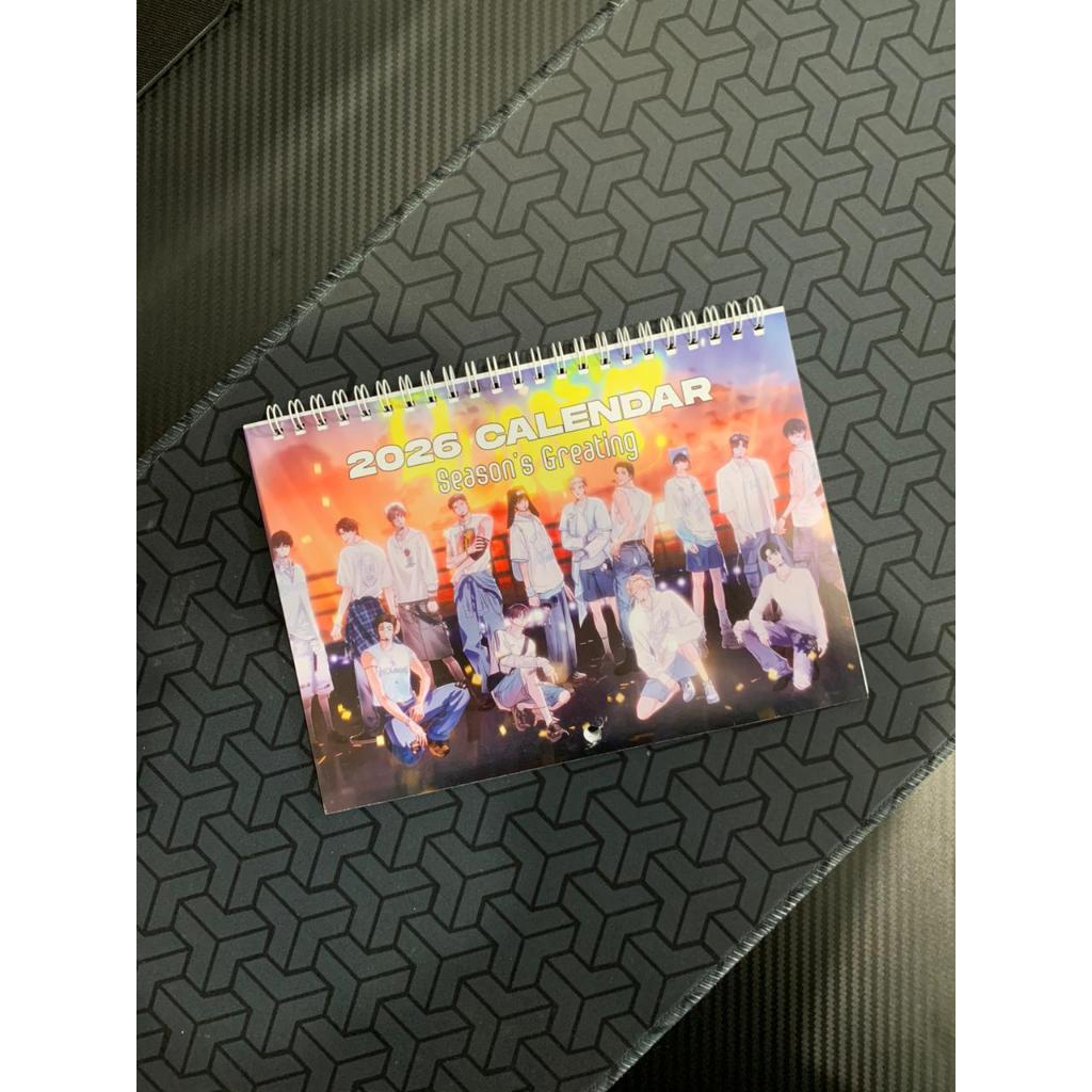 Manhwa Jinx Kim และ yuta Wall Calendar / 2026 Manhwa Character Desk Calendar