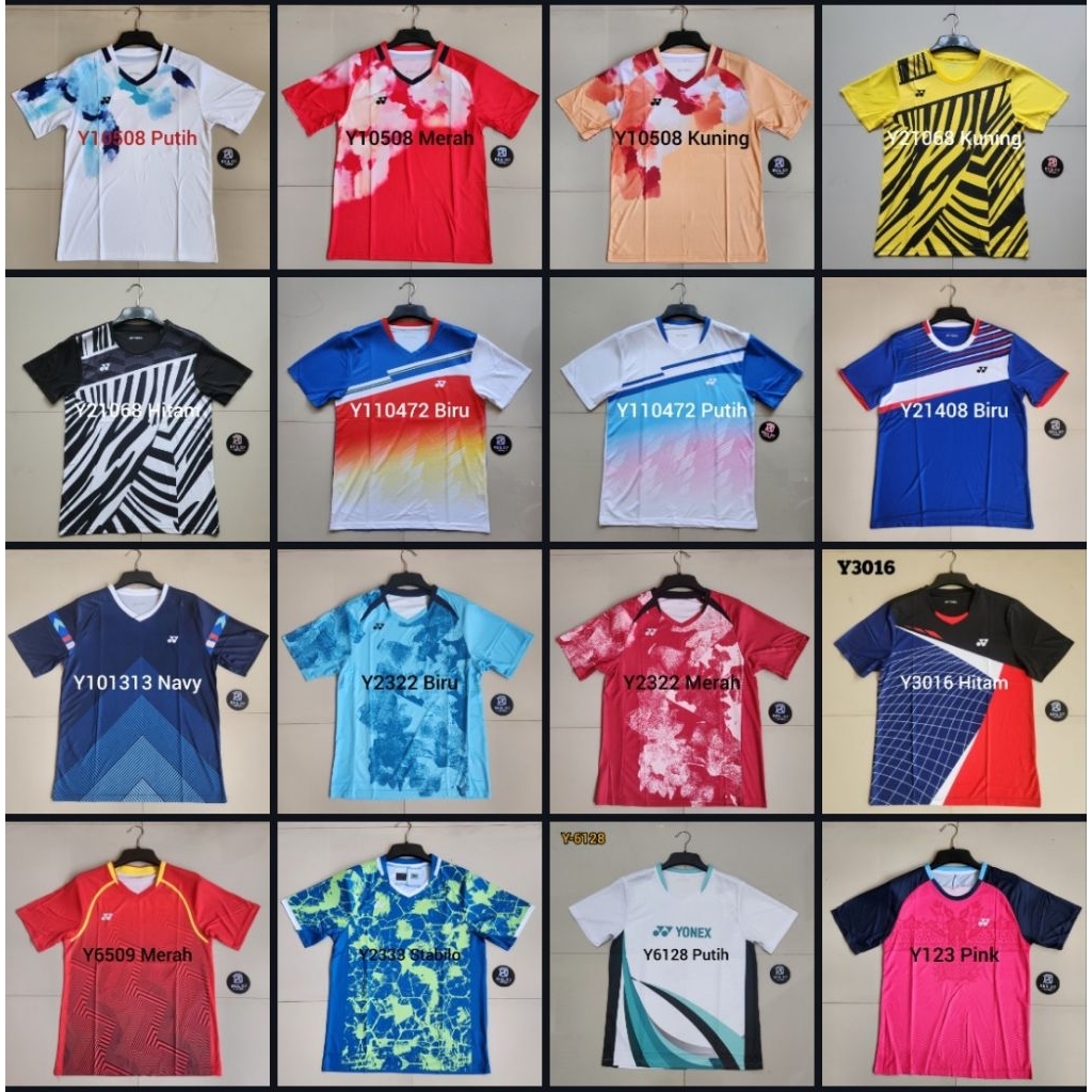 AY GALLERY BADMINTON JERSEY เสื้อผ้า BADMINTON เสื้อยืด BADMINTON เสื้อยืด BADMINTON