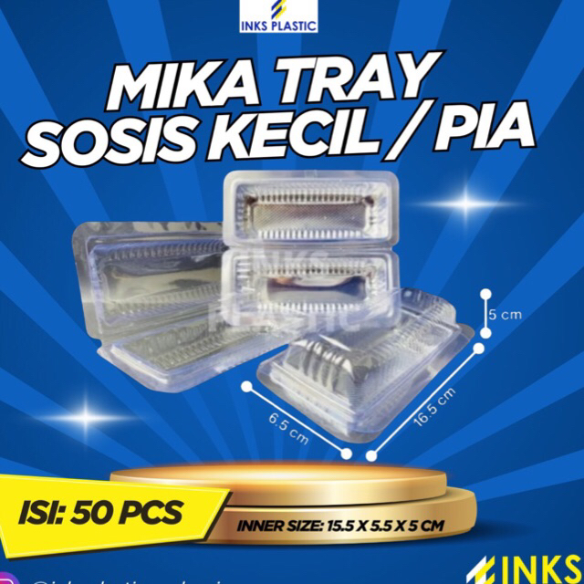 MIKA TRAY SMALL SAUSAGE MIKA HOT DOG