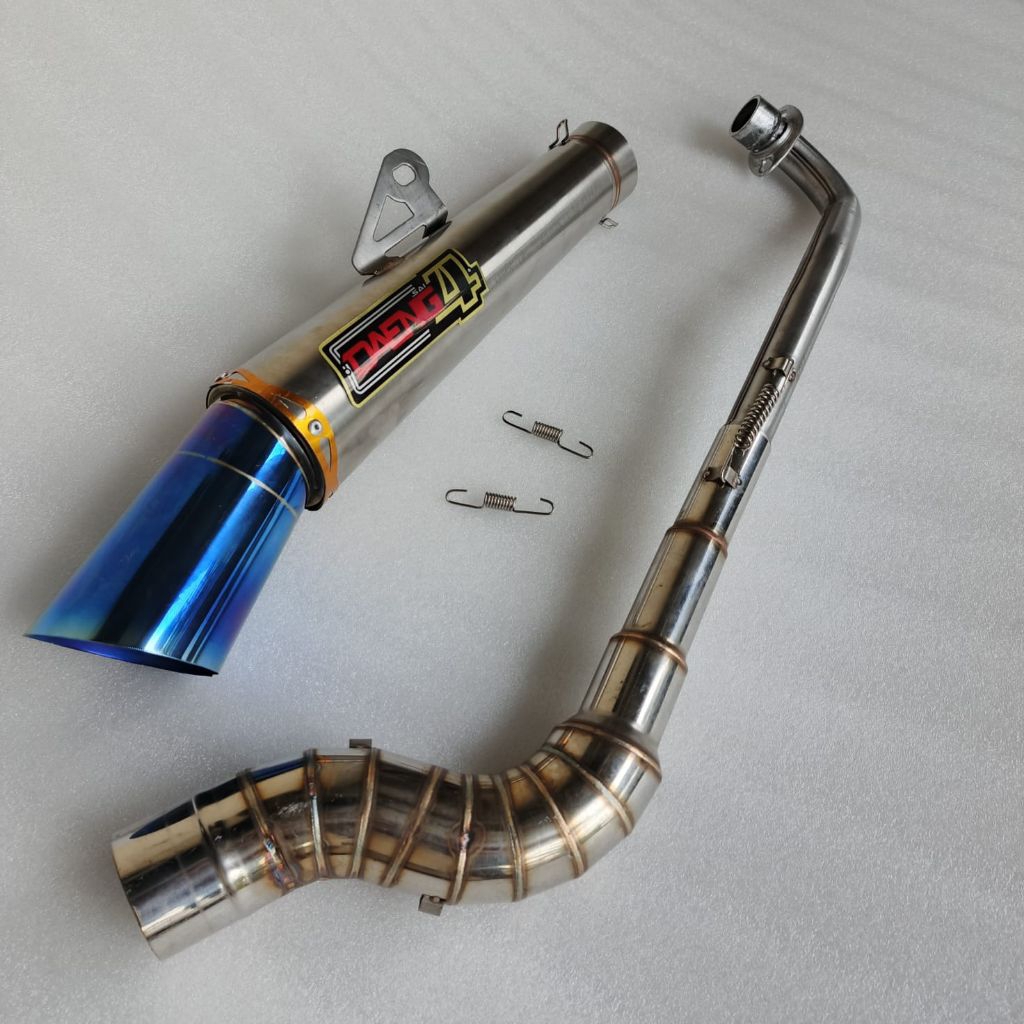 EXHAUST DAENG SAi4 51 มม. สําหรับ wave 125 Kris srl fry xrm