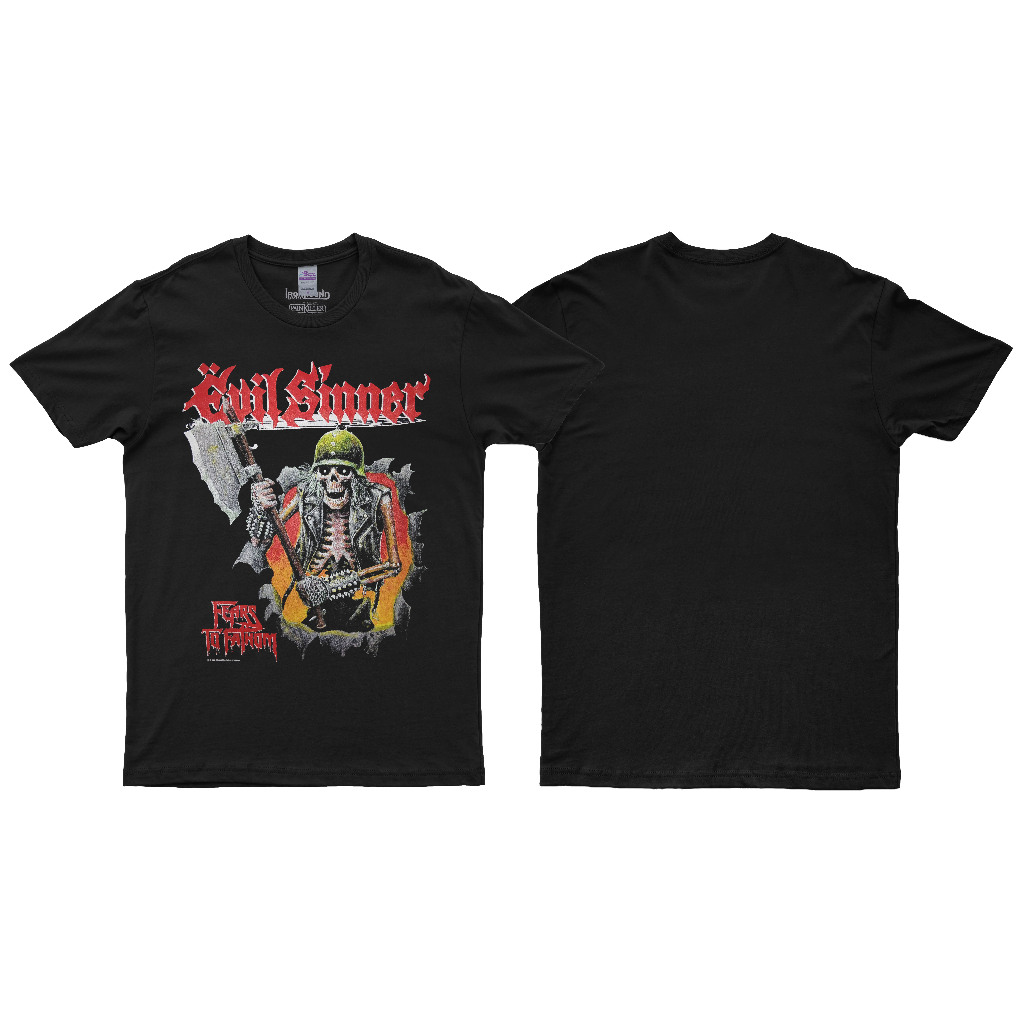 เสื้อยืด EVIL SINNER - กลัวกับ Fatham
