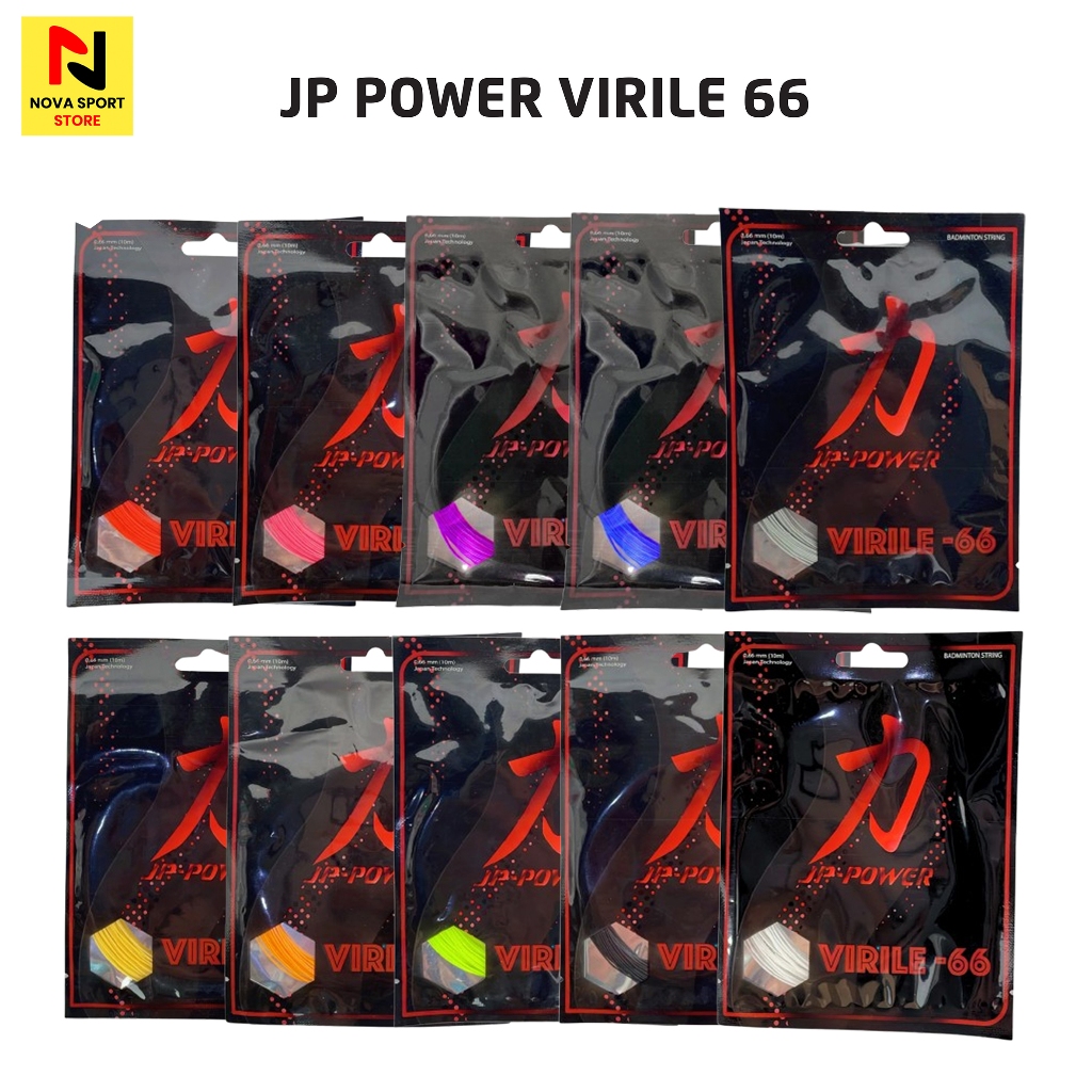 สายแบดมินตัน JP Power Virile 66