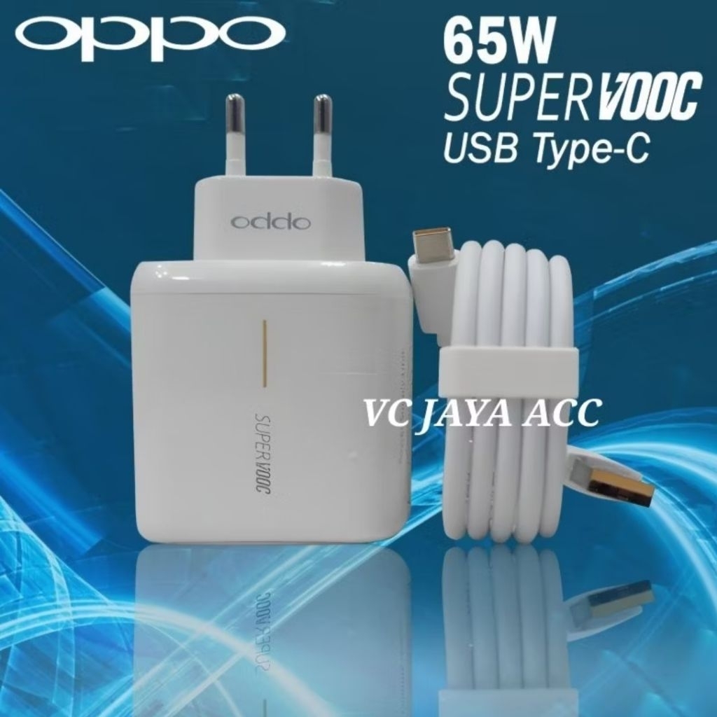 เครื่องชาร์จ Casan OPPO Reno 2 2F 3 4 5 5F 6 7 SE 7Z 8Z 8T 10 11 Pro 5G Super Vooc 65W Fast Charging