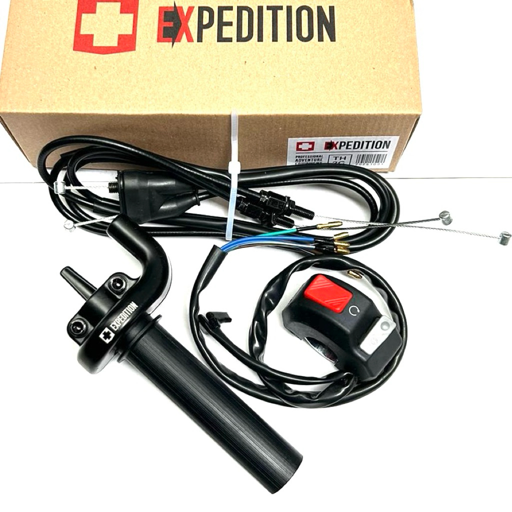 สายแก๊ส Spontan Expedition 2 Universal Crf 150 Klx Dtracker Wr 155 YZ KTM ฯลฯ