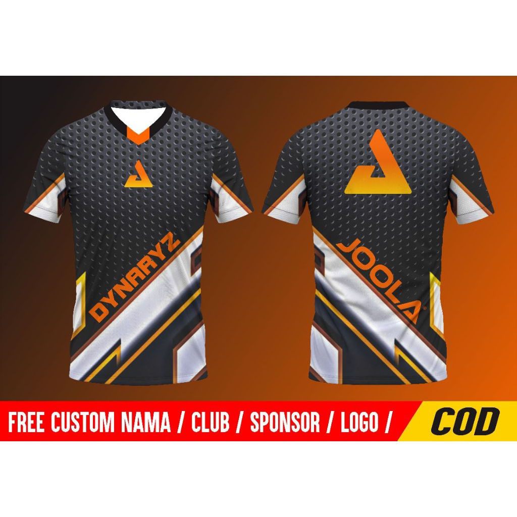 JOOLA ORANGE PINGPONG JERSEY