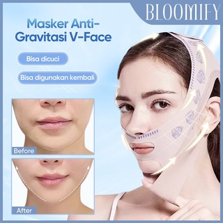 BLOOMIFY 3D V Shape Face Tightening Bandage/V Shape Face Lift Up Belt/Face Slimming Bandage