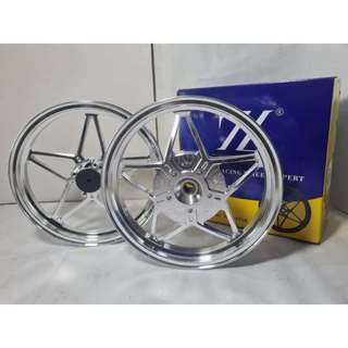COD CNC Velg Ring 14, Velg Racing Murah Dana Pelajar Sama Dengan Velg VND Pelek DND , Velg Bintang Sepasang untuk Beat / Scoopy / Vario 110 / Genio / Mio Motor, Aksesoris Motor ZALO Elite 555