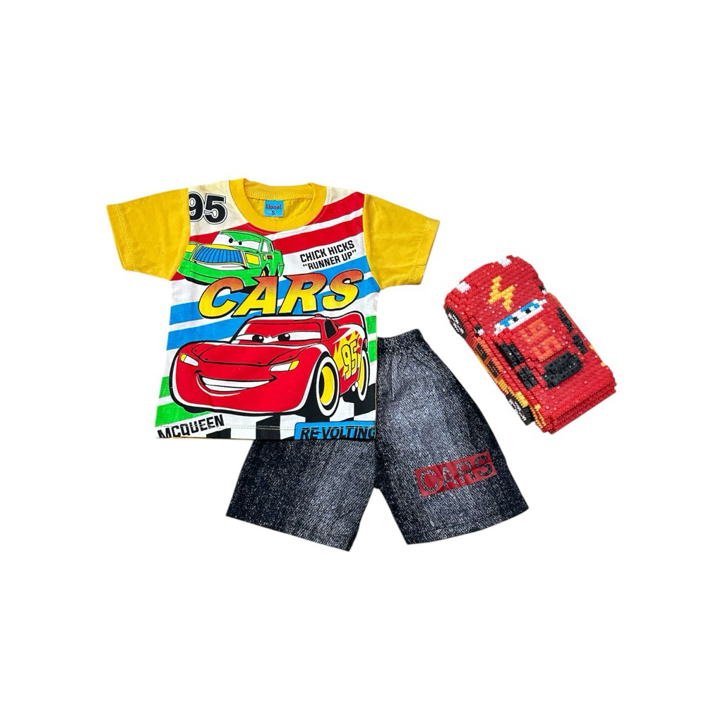 MCQUEEN BOYS ชุดเสื้อผ้า AGES 1-7 ปี