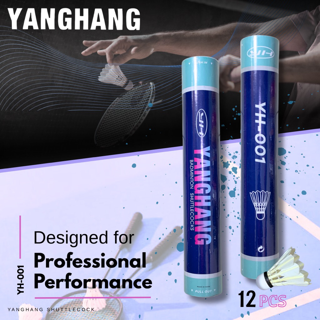 ลูกขนไก่ YANGHANG YH-001 ไก่เดิม YangHang Original Kok YH-001 Yonex Lining Li-Ning ร้อย