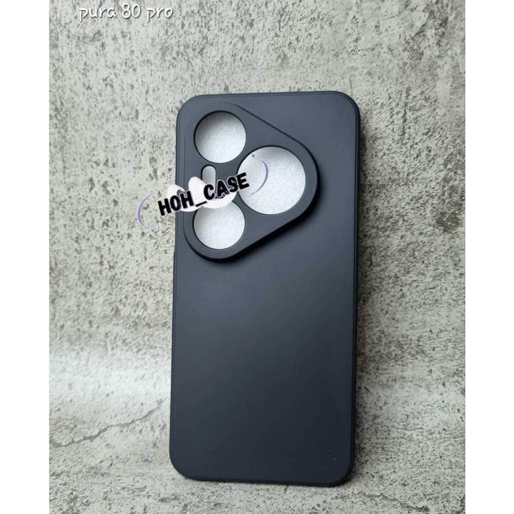 Huawei Pura 80 Pura 80 ultra Pura 80 pro square black Case soft Case