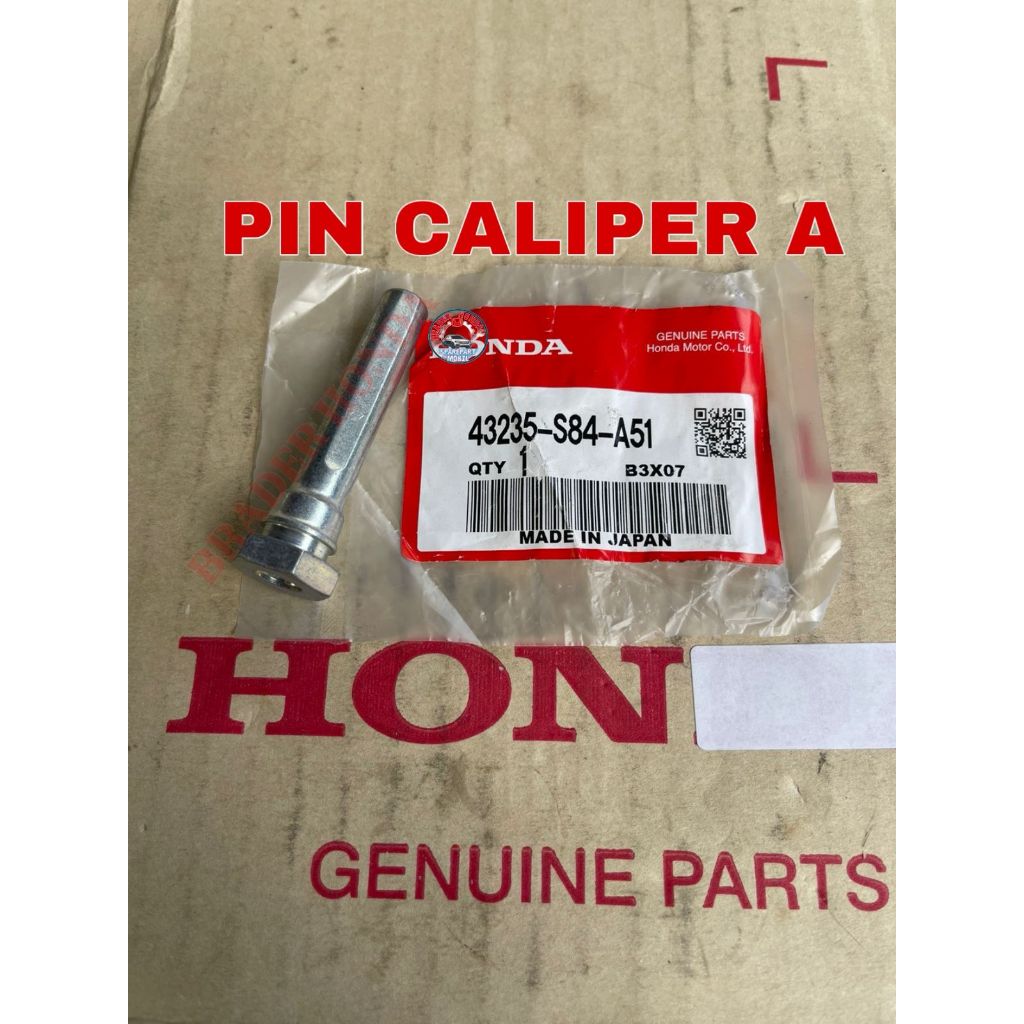 PIN A UPPER BOTTOM CALIPER DRUM BRAKE DISC REAR WHEEL STREAM INTEGRA JAZZ OLD GD3 IDSI VTEC CITY GM2