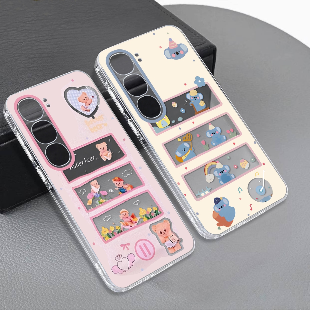 SC-031 ปลอก Vivo Y21D Y31 5G V60 Lite V50 Lite ปลอก Hp Y19S Y29 Y17S Custom Clear Case โปร่งใส
