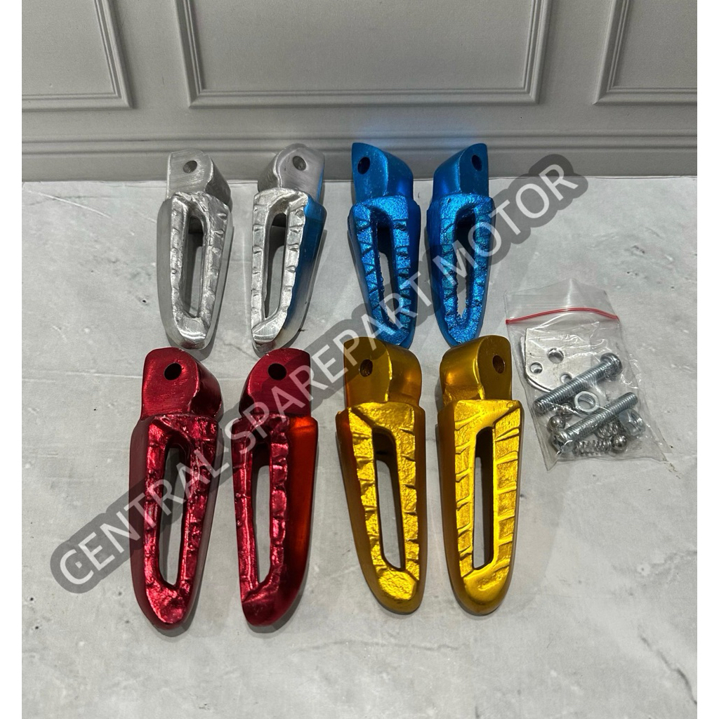 เท้าขั้นตอนด้านหลังเท้าพักเท้า Honda Matic Scoopy Beat Fi Vario Vario 125 Vario 150