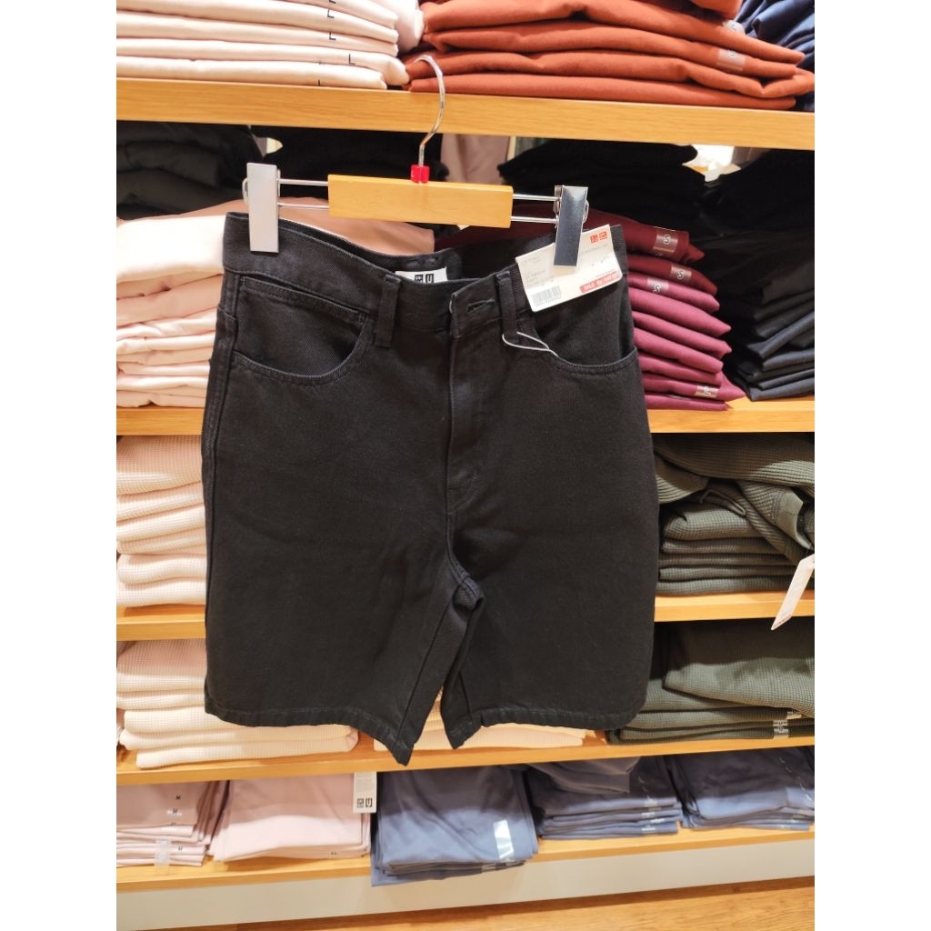 [Uniqlo U] Uniqlo Womens 1/2 Denim Pants (Unisex)