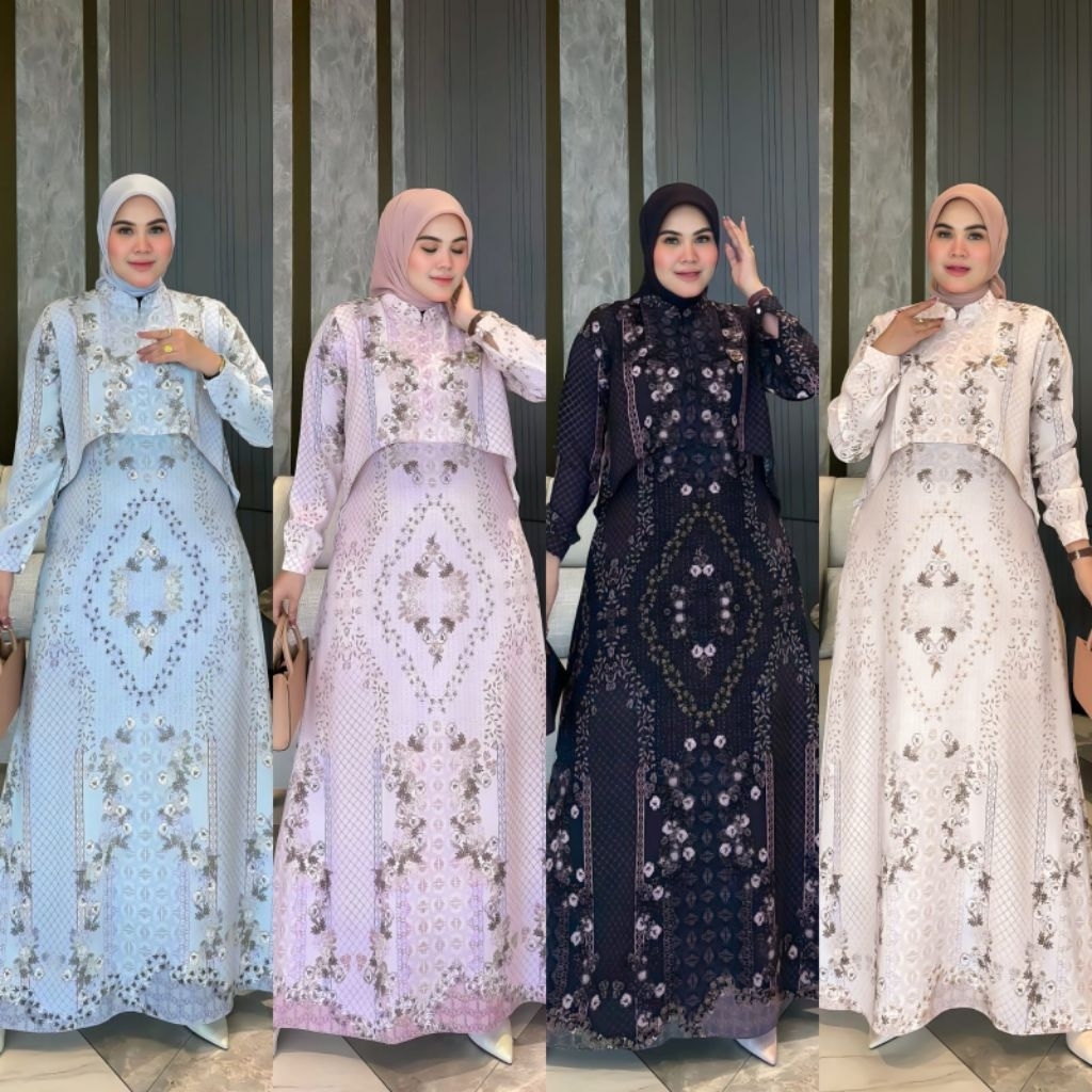 Namira Dress vol 2 by Zahra Official / เดรส Zahra motif ใหม่ล่าสุด